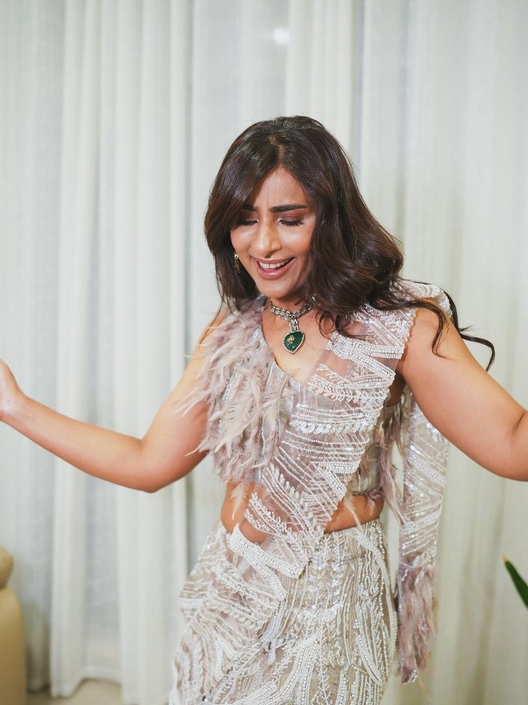 Candid Laughing Glamour